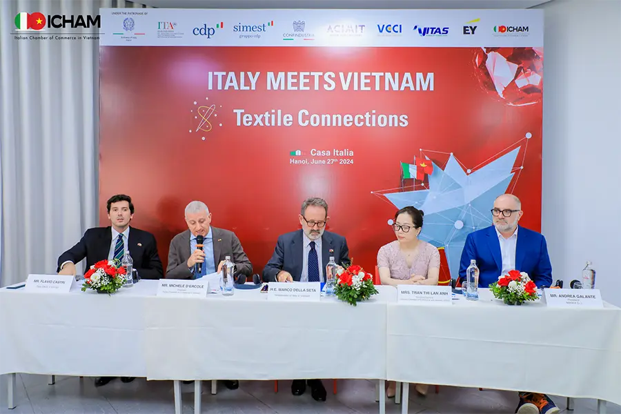 Madex Srl - Produzione Abbigliamento capispalla - ITALY MEETS VIETNAM - TEXTILE CONNECTIONS 2024