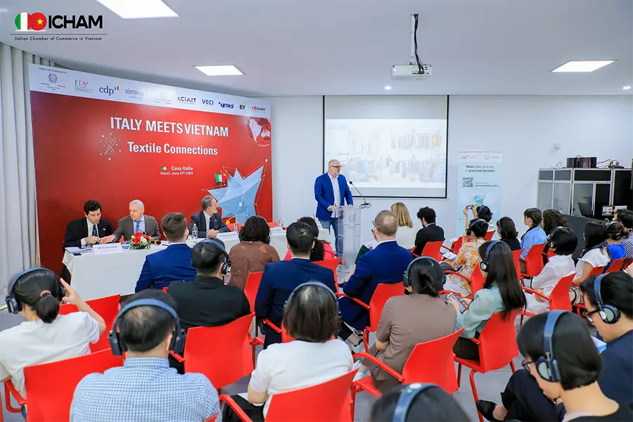 Madex Srl - Produzione Abbigliamento capispalla - ITALY MEETS VIETNAM - TEXTILE CONNECTIONS 2024